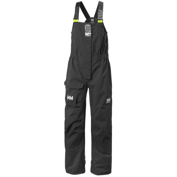 NWT Helly Hansen Pier 3.0 Women’s Sailing Bib Overalls – Ebony, Large - Picture 1 of 3